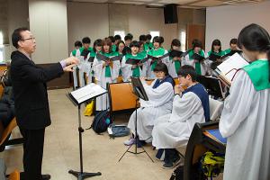  주일예배 고등부(한소리)