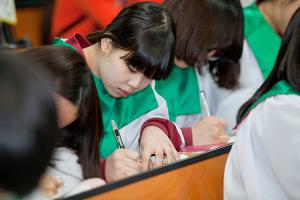  주일예배(부활절) 고등부(한소리)