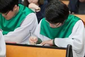  주일예배(부활절) 고등부(한소리)