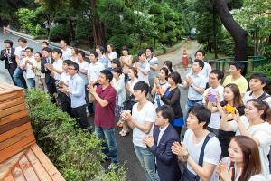  토요예배 청년2부(그루터기선교회) '쉼터건축 감사예배'