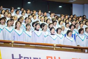  주일 3부 '평강 4000명 성가대 창립 12주년 찬양감사예배'