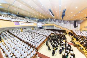  주일 3부 '평강 4000명 성가대 창립 12주년 찬양감사예배'
