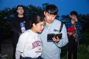  청년2부(그루터기선교회)'장안산 구국기도회'