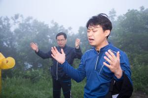  청년2부(그루터기선교회)'장안산 구국기도회'