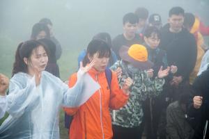  청년2부(그루터기선교회)'장안산 구국기도회'