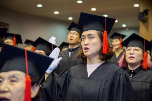  주일 제26기 기독사관학교 수료식