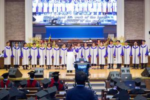  주일 제26기 기독사관학교 수료식