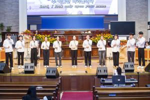  수요예배 '수능 안수식'