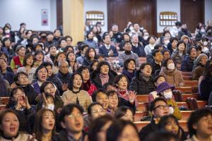  주일 3부예배 '평강가족 성탄축제'