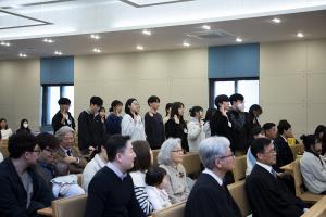  주일 부활절 세례예식